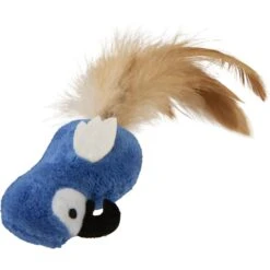 SmartyKat Instincts Chatty Chirp Plush HappyNip Silvervine & Catnip Bird Electronic Sound Cat Toy -Pawfect Care 847126 PT4. AC SS1800 V1683728605