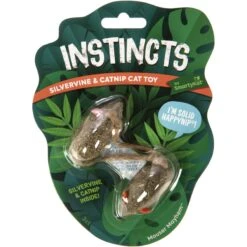 SmartyKat Instincts Mouser Mayhem HappyNip Silvervine & Catnip Compressed Cat Toy, 2-pack -Pawfect Care 847158 PT2. AC SS1800 V1683729188