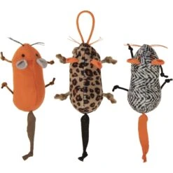 SmartyKat Instincts Safari Sneakers HappyNip Silvervine & Catnip Plush Cat Toys & Launcher Cat Toy, 3-pack & 1 Count -Pawfect Care 847206 PT3. AC SS1800 V1683730246