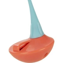 SmartyKat Instincts Rowdy Rocker Self-Righting Wand With Feathers & Ribbons Cat Toy -Pawfect Care 847286 PT3. AC SS1800 V1683728364