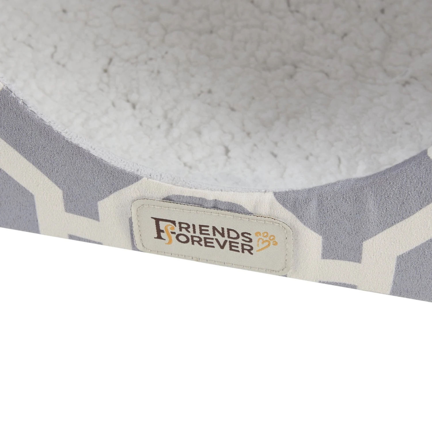 Friends Forever Taylor Collapsible Cube Cat House & Ottoman, Grey 6 Friends Forever Taylor Collapsible Cube Cat House & Ottoman, Grey - Image 4