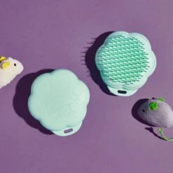 Pet Teezer Cat Grooming Brush, Green -Pawfect Care 856558 PT4. AC SS1800 V1701186412