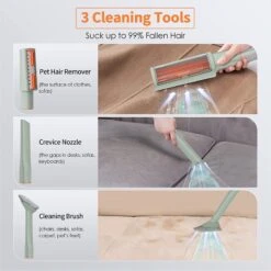 PATPET KG01 Dog & Cat Grooming Vacuum Cleaner With 6 Prevent Grooming Tools -Pawfect Care 857678 PT3. AC SS1800 V1688999800