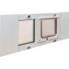 Ideal Pet 23-28 Sash Window Flap Cat Door, White, Small -Pawfect Care 863078 MAIN. AC SS1800 V1686776433