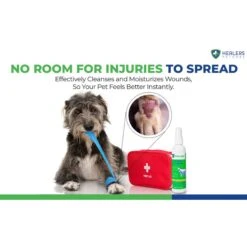 Healers Wound Cleanser Dog & Cat Treatment -Pawfect Care 867902 PT3. AC SS1800 V1685649291