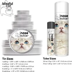 The Blissful Dog Cat Nose Cream, 0.15-oz Tube -Pawfect Care 879638 PT4. AC SS1800 V1689347112