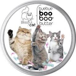 The Blissful Dog Boo Boo Cat Paw Cream, 2-oz Tin