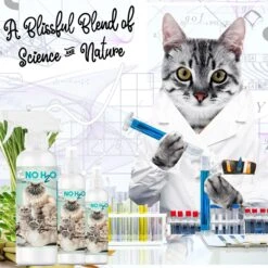 The Blissful Dog No H2O Waterless Cat Shampoo Spray, 4-oz Bottle -Pawfect Care 879846 PT7. AC SS1800 V1689280703