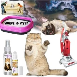 The Blissful Dog Relax Aromatherapy Cat Spray, 2.76-oz Bottle -Pawfect Care 879894 PT5. AC SS1800 V1689279405