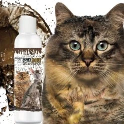 The Blissful Dog Dirty Smelly Cat Shampoo, 4-oz Bottle -Pawfect Care 879926 PT6. AC SS1800 V1689279424