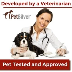 PetSilver Chelated Silver With Hemp Oil Wound Gel For Dogs & Cats, 4-oz Jar -Pawfect Care 887566 PT4. AC SS1800 V1686834861