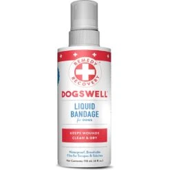Dogswell Remedy+Recovery Liquid Bandage For Dogs & Cats, 4-oz Bottle