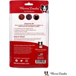 Warren London Cat Pin Brush -Pawfect Care 894966 PT7. AC SS1800 V1687885906