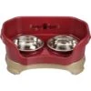 Neater Pets Neater Feeder Elevated Cat Bowls, Cranberry -Pawfect Care 89633 MAIN. AC SS1800 V1517251636