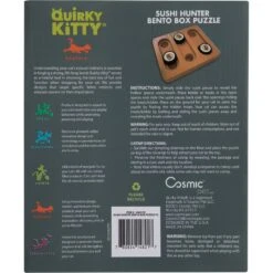 Quirky Kitty Bento Box Puzzle Cat Toy -Pawfect Care 900086 PT4. AC SS1800 V1689017081