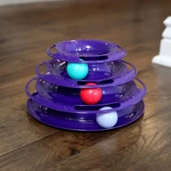 Quirky Kitty Three Layer Ball Track Cat Toy -Pawfect Care 900102 PT3. AC SS1800 V1689014085