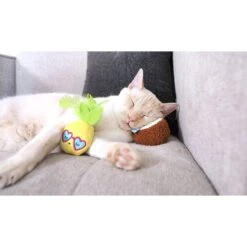 Quirky Kitty Purrfect Pina Colada Catnip Plush Cat Toy, 2 Count -Pawfect Care 900358 PT2. AC SS1800 V1689010941