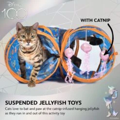 Disney / Pixar DISNEY PIXAR Finding Nemo Jellyfish Tunnel Cat Toy Multicolor 13 Disney / Pixar DISNEY PIXAR Finding Nemo Jellyfish Tunnel Cat Toy Multicolor -Pawfect Care 907830 PT4. AC SS1800 V1699022166