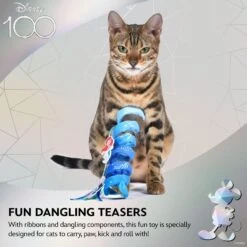 Disney / Pixar DISNEY PIXAR The Little Mermaid Ariel, Flounder & Sebastian Activity Coil Cat Toy, Multicolor -Pawfect Care 907846 PT3. AC SS1800 V1699022166