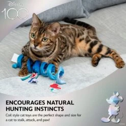 Disney / Pixar DISNEY PIXAR The Little Mermaid Ariel, Flounder & Sebastian Activity Coil Cat Toy, Multicolor -Pawfect Care 907846 PT4. AC SS1800 V1699022104