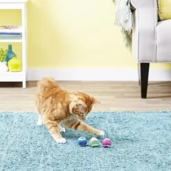 KONG Tennis Balls With Bells Cat Toy -Pawfect Care 91319 PT7. AC SS1800 V1603147294
