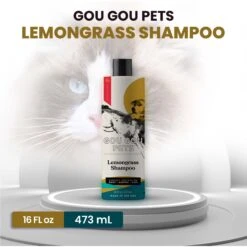 Gou Gou Pets Lemongrass Dog Shampoo, 16-oz Bottle -Pawfect Care 917974 PT2. AC SS1800 V1694205335