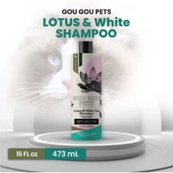 Gou Gou Pets Lotus & White Tea Dog Shampoo, 16-oz Bottle 12 Gou Gou Pets Lotus & White Tea Dog Shampoo, 16-oz Bottle -Pawfect Care 917990 PT2. AC SS1800 V1694205339