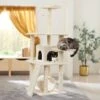 Frisco 62-in Faux Fur Cat Tree & Condo -Pawfect Care 92259 MAIN. AC SS1800 V1667227449