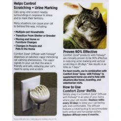Feliway Classic 30 Day Starter Kit Calming Diffuser For Cats & Feliway Classic Calming Diffuser Refill For Cats, 30 Day -Pawfect Care 933406 PT2. AC SS1800 V1692303789