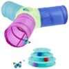 Frisco Foldable Play Tri-Tunnel Cat Toy & Frisco Butterfly Cat Tracks Cat Toy -Pawfect Care 933438 MAIN. AC SS1800 V1692303358