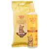 Burt's Bees Dander Reducing Wipes With Colloidal Oat Flour & Aloe Vera For Cats & Burt's Bees Waterless Shampoo For Cats -Pawfect Care 941622 MAIN. AC SS1800 V1692796388
