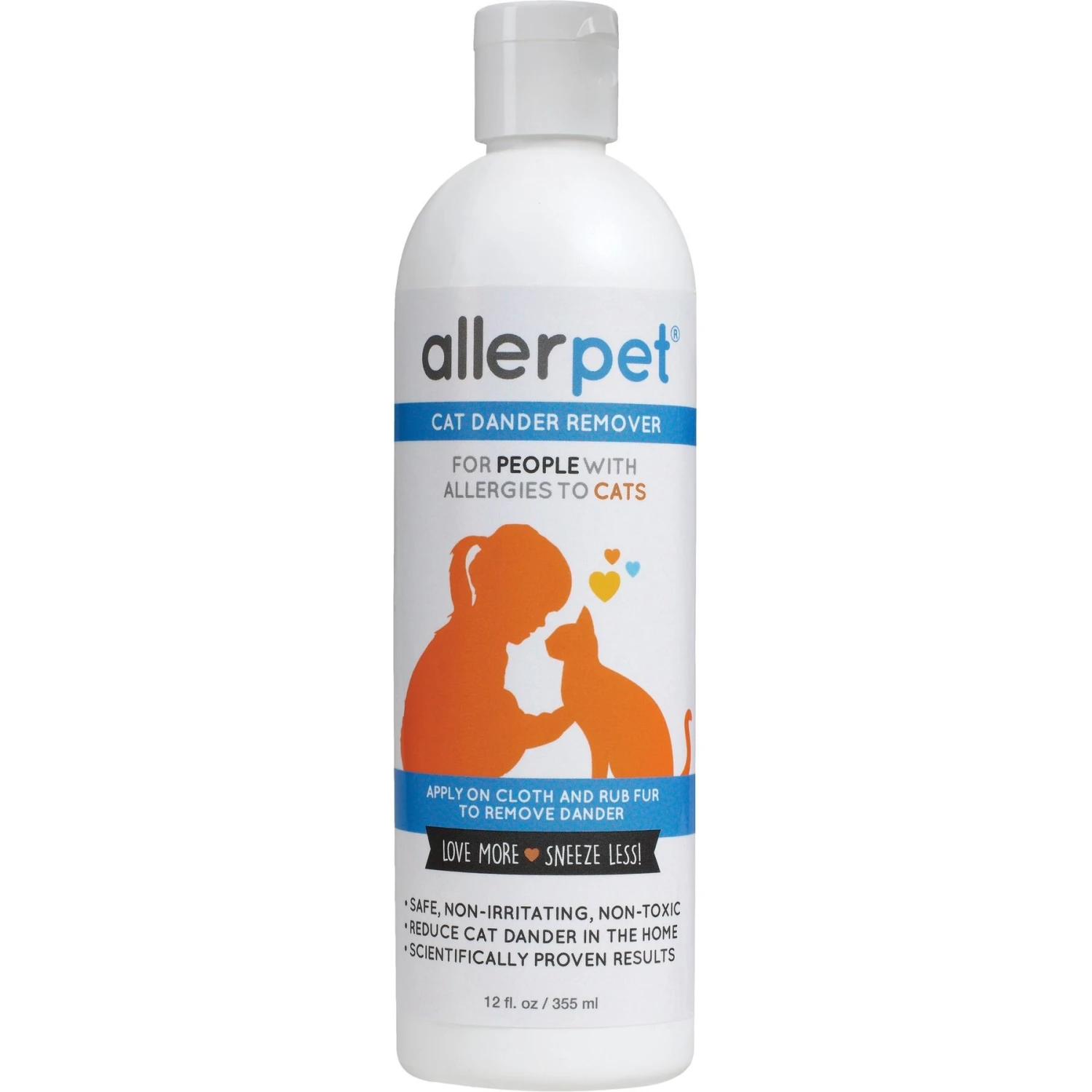 Allerpet Cat Dander Remover & Purina Pro Plan LiveClear Rinse-Free Allergen Reducing Cat Shampoo Spray 4 Allerpet Cat Dander Remover & Purina Pro Plan LiveClear Rinse-Free Allergen Reducing Cat Shampoo Spray - Image 2