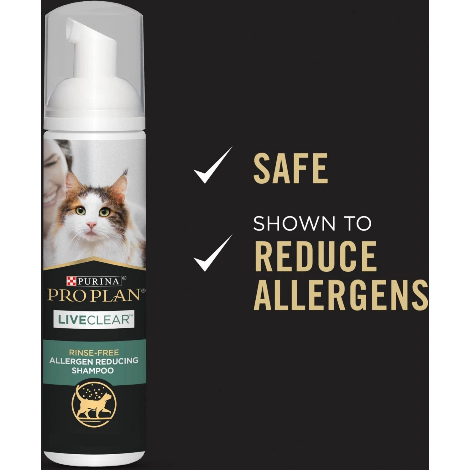 Allerpet Cat Dander Remover & Purina Pro Plan LiveClear Rinse-Free Allergen Reducing Cat Shampoo Spray 11 Allerpet Cat Dander Remover & Purina Pro Plan LiveClear Rinse-Free Allergen Reducing Cat Shampoo Spray - Image 9