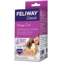 Feliway Classic Calming Diffuser Refill For Cats, 30 Day -Pawfect Care 94181 PT2. AC SS1800 V1685735570