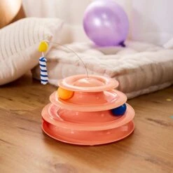 Goody Box Birthday Cat Toys, Treats & Collar & PetCakes Turkey Flavor Microwavable Birthday Cake Mix Kit With Fish Shaped Pan Cat Treats, 5-oz Bag -Pawfect Care 947294 PT3. AC SS1800 V1693600337