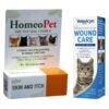 Vetericyn Plus Antimicrobial Cat Wound Care Spray & HomeoPet Feline Skin & Itch Cat Supplement -Pawfect Care 947606 MAIN. AC SS1800 V1693596973