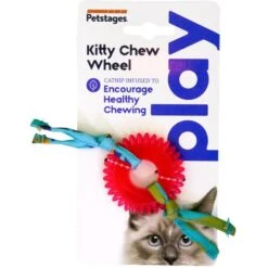 Catstages Fresh Breath Mint Stick Cat Chew Toy & Catstages Dental Kitty Chew Wheel Cat Chew Toy -Pawfect Care 961990 PT6. AC SS1800 V1694784008
