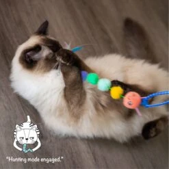 Catstages Tail Teaser Ground Prey Play Wand Cat Toy, Green -Pawfect Care 976182 PT7. AC SS1800 V1696615465