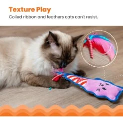 Catstages Kitt'n Candy Kicker Pink Interactive Catnip Cat Toy, Pink -Pawfect Care 976198 PT3. AC SS1800 V1696615690