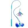 Catstages Tail Teaser Air Prey Play Wand Cat Toy, Blue -Pawfect Care 976214 MAIN. AC SS1800 V1696606487