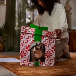 Frisco Holiday Gift Box Cardboard Cat House & Frisco Holiday Santa's Workshop Cardboard Cat House -Pawfect Care 986158 PT4. AC SS1800 V1698257737