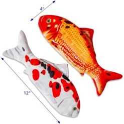 Pet Fit For Life Floppy Fish Cat Toy, Multicolor, Medium, 2 Count -Pawfect Care 987118 PT2. AC SS1800 V1699648333
