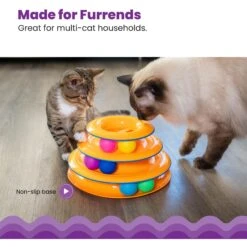Catstages Tower Of Tracks Cat Toy, 3 Count -Pawfect Care 98978 PT3. AC SS1800 V1646790988
