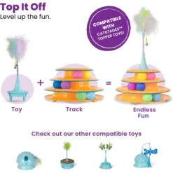 Catstages Tower Of Tracks Cat Toy, 3 Count -Pawfect Care 98978 PT5. AC SS1800 V1646764912