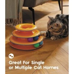 Catstages Tower Of Tracks Cat Toy, 3 Count -Pawfect Care 98978 PT8. AC SS1800 V1646767907