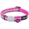 Red Dingo Horizontal Stripes Cat Collar 1 Red Dingo Horizontal Stripes Cat Collar -Pawfect Care 990118 MAIN. AC SS1800 V1700599447